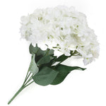 Hydrangea Artificial Flower Bunch- White