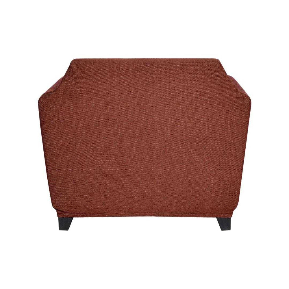 1 Seater Knit Sofa Cover- Brown
