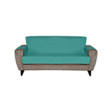 3 Seater Reversible Sofa Cover 179 cm x 279 cm (Sea Green & Indigo)