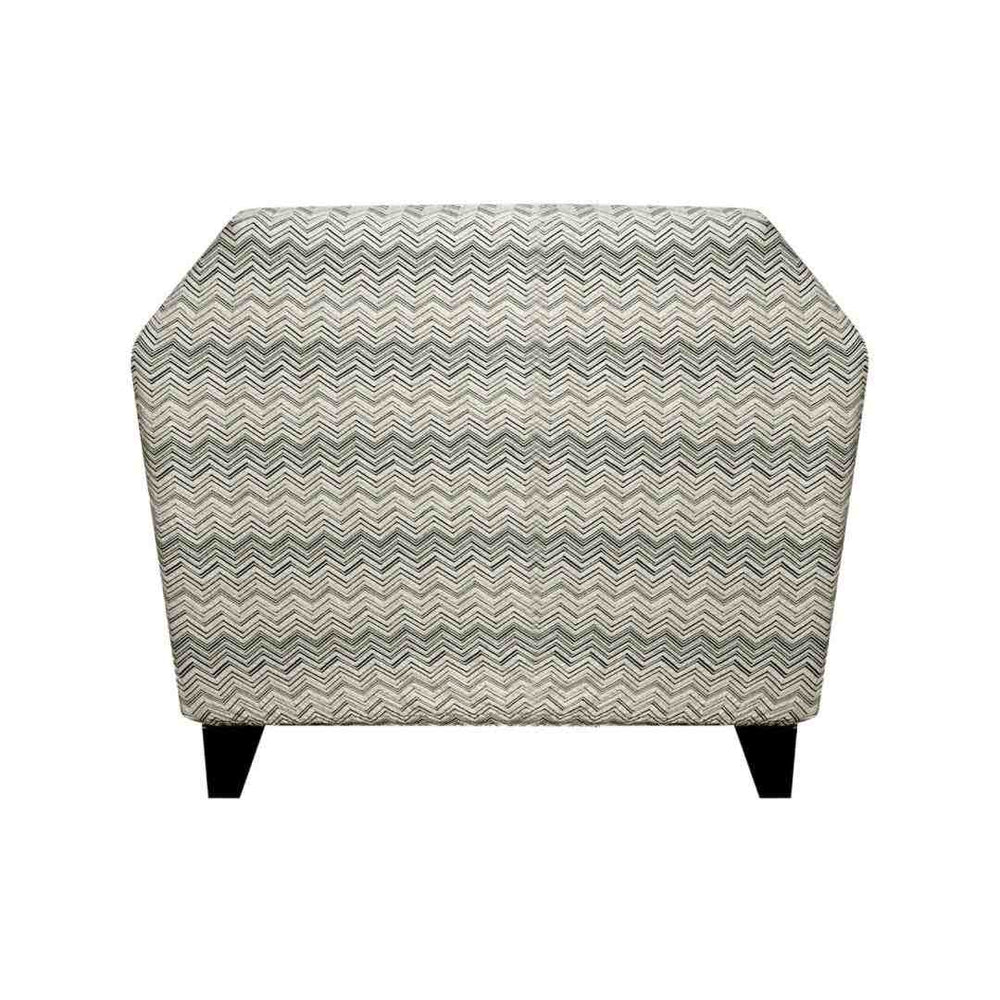 1 Seater Jaquared Knit Sofa Cover- Grey