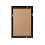 Spain Synthetic Wood Rectangular Small Mirror- Brown