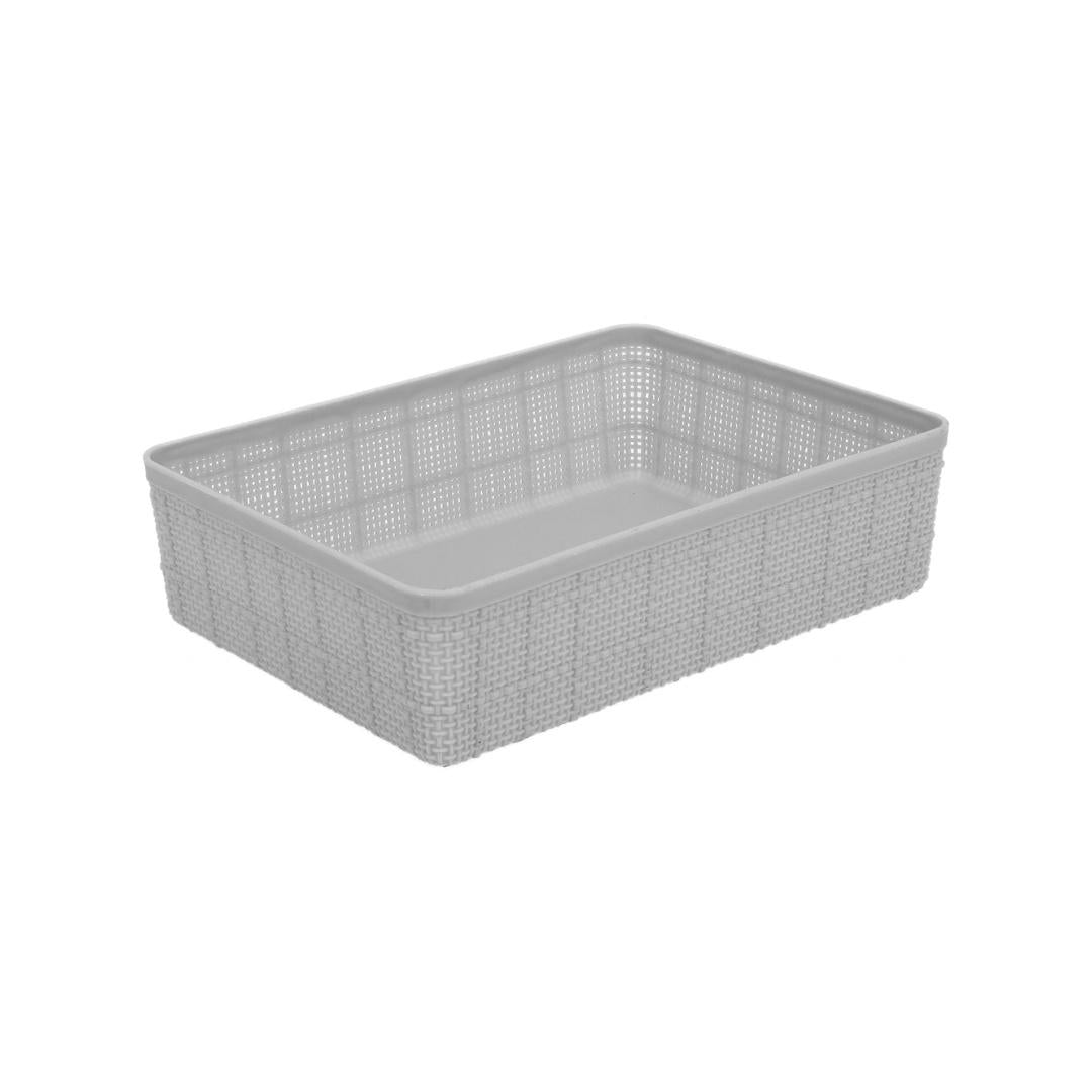 Polypropylene Small Tray- Grey