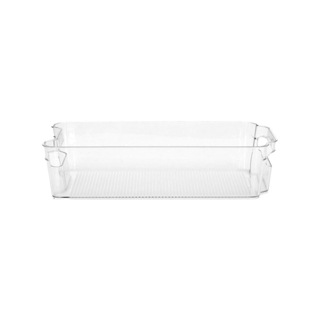 Stackable Narrow Fridge Bin- Transparent