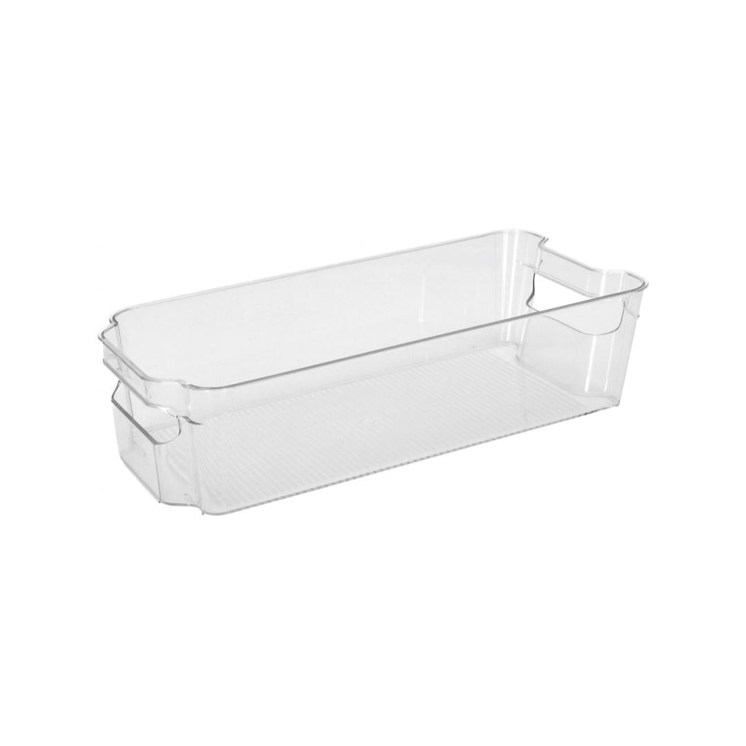 Stackable Narrow Fridge Bin- Transparent