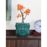 Nilkamal Buddha Face Planter (Sea Green)