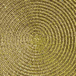 Placemat 40 x 40 cm Set of 2 (Gold)