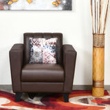 Nilkamal Joy 1 Seater Sofa Brown