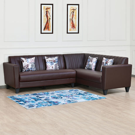 Nilkamal Joy Corner Sofa Brown
