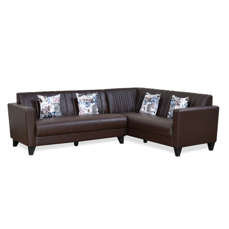 Joy Corner Sofa (Brown)