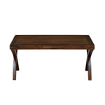 Karla Solid Wood Center Table (Walnut)
