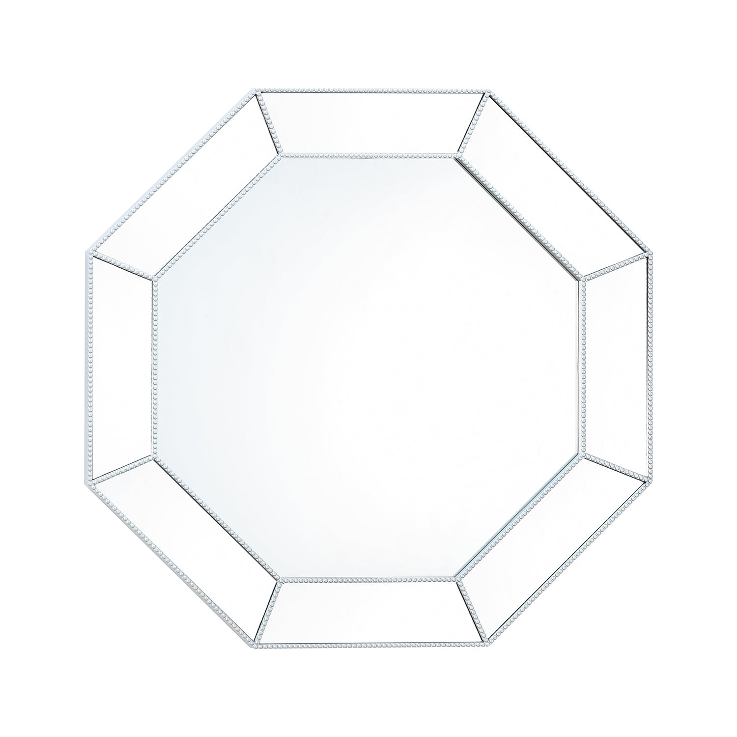 Honeycomb Hexagonal Decorative Mirror- Silver