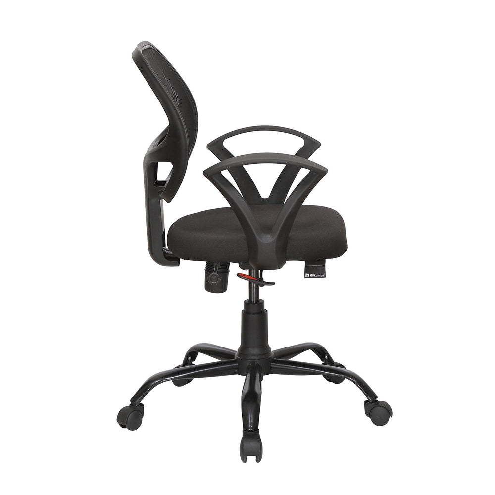 Mustang Mid Back Mesh Chair (Black)