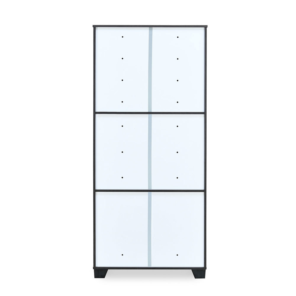 Ruth Engineered Wood Big Shoe Cabinet (Wenge)