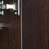 Ruth Engineered Wood Big Shoe Cabinet (Wenge)