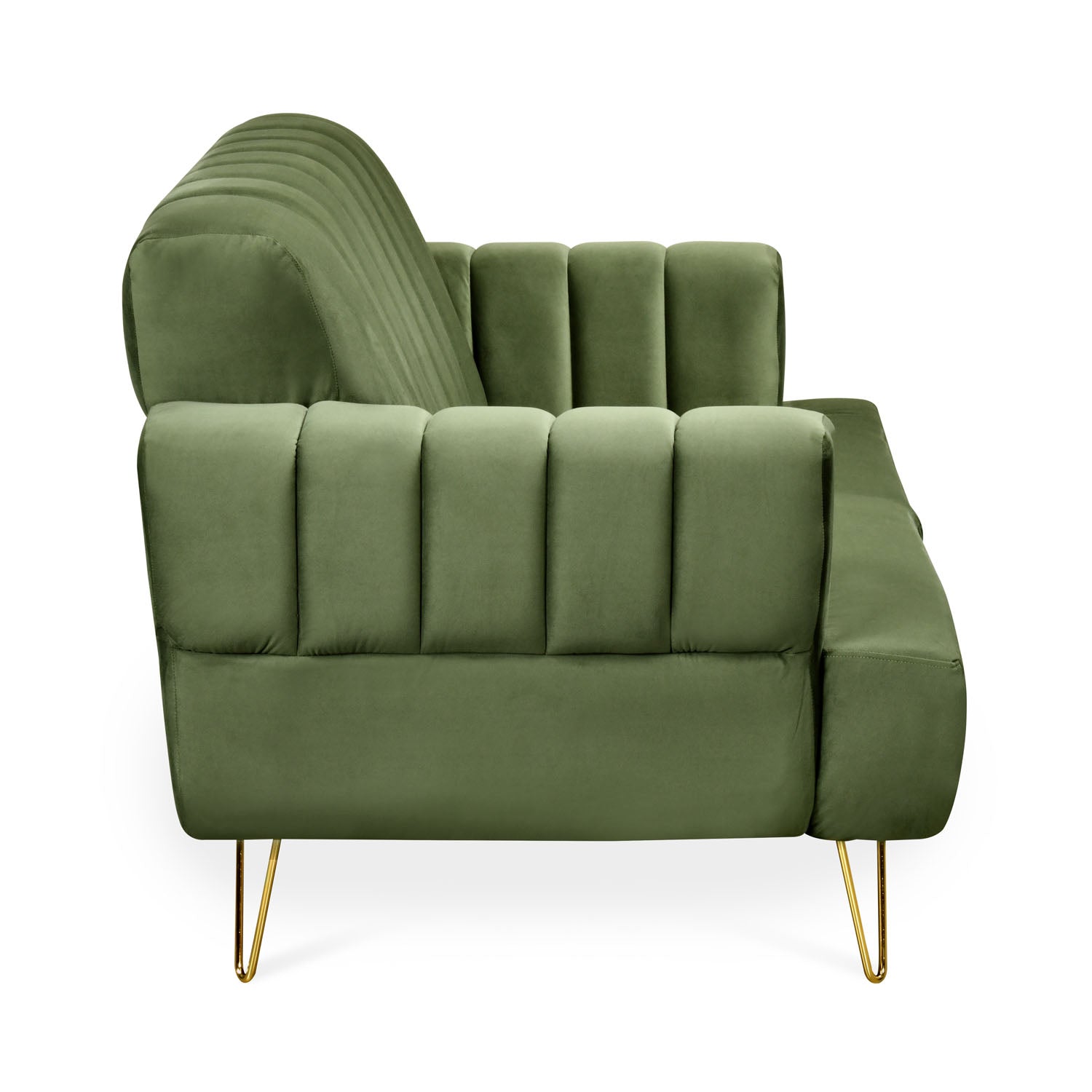 Somerville 2 Seater Sofa (Olive Green)