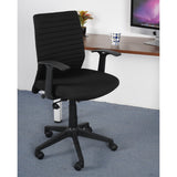 Nilkamal Thames Neo Mid Back Fabric Chair Black
