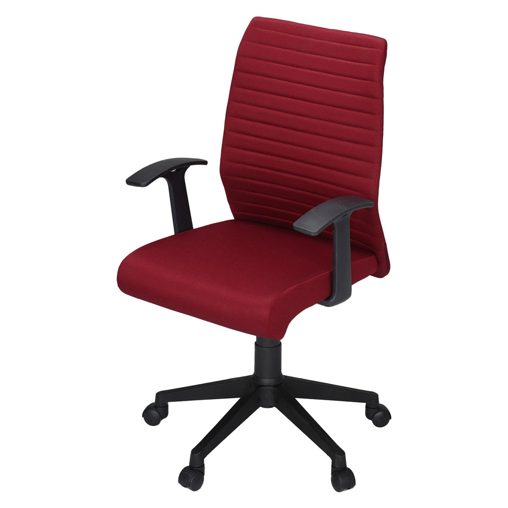 Thames Neo Mid Back Fabric Chair (Maroon)