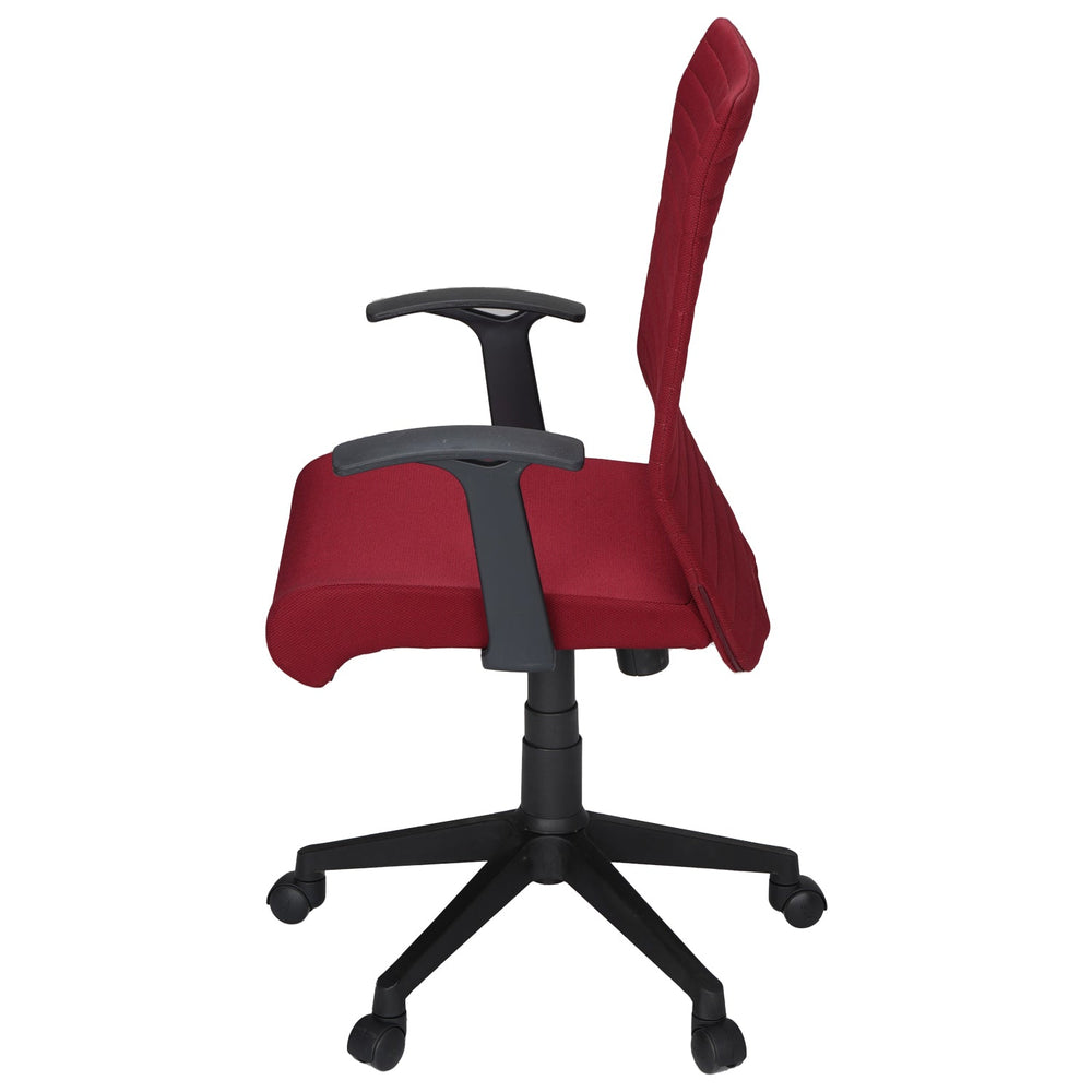 Thames Neo Mid Back Fabric Chair (Maroon)