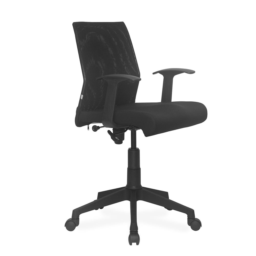 Thames Low Back Mesh Chair (Black)