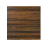 Trendy Engineered Wood Coffee Table Set with Storage Stool (Walnut)