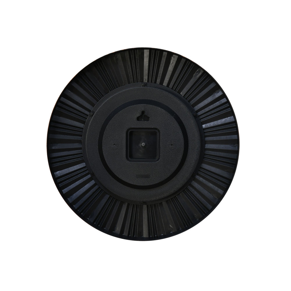 Innova Wall Clock & Mirror Combo- Brown