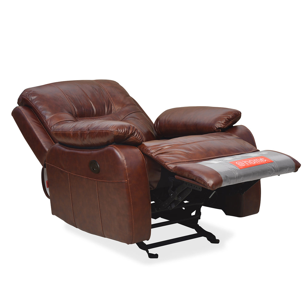 Wilson 1 Seater Electric Recliner (Caramel)