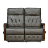 Woodbridge 2 Seater Fabric Recliner (Grey)