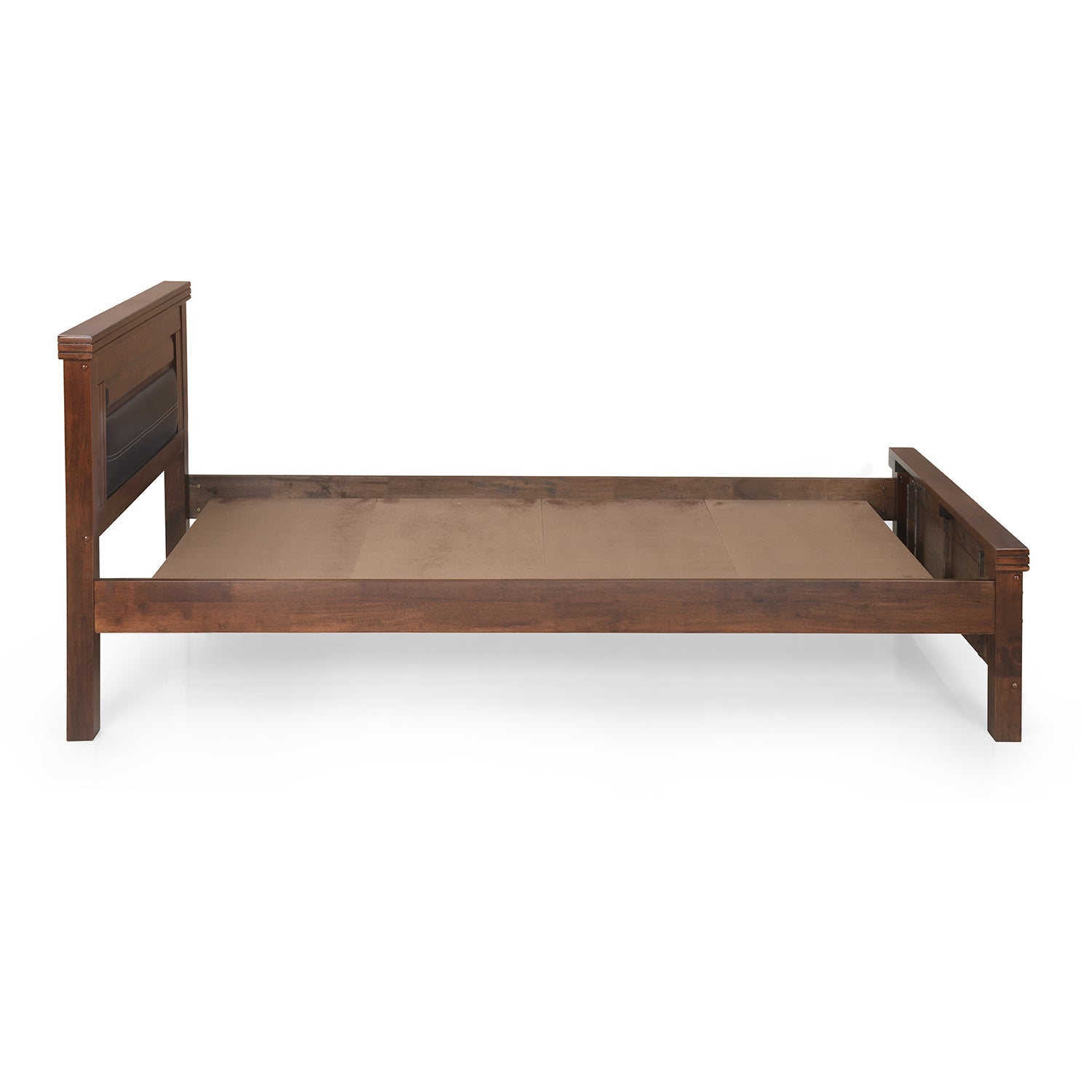 Buy Dexter Single Bed Without Storage (Cappucino) Online