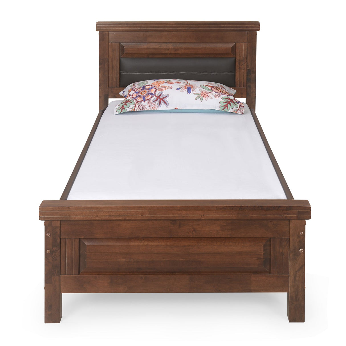 Dexter Single Bed Without Storage (Cappucino)