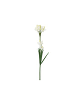 Artificial Lily Flower Stick- White