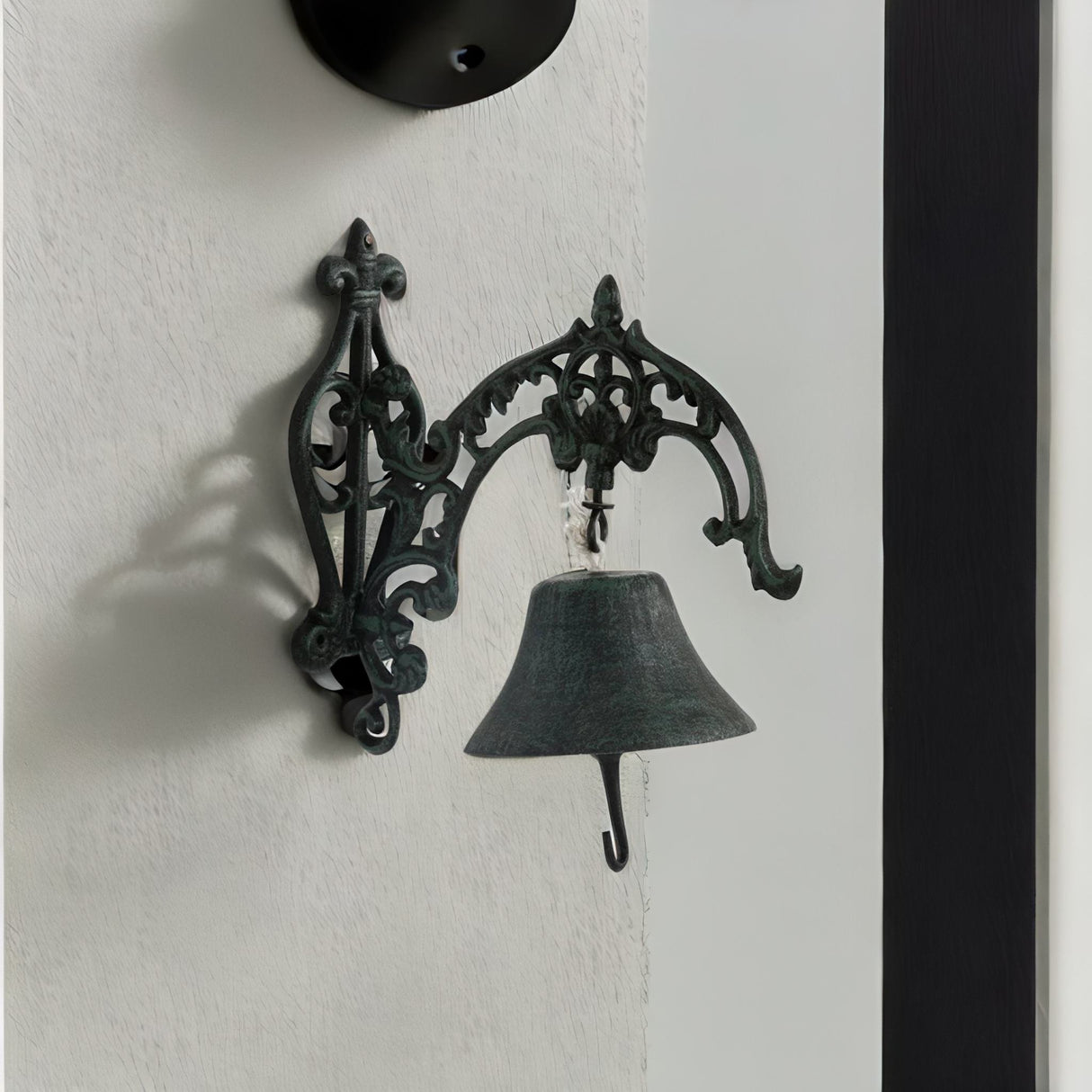 Nilkamal Ancient Orient Large Door bell (Black)