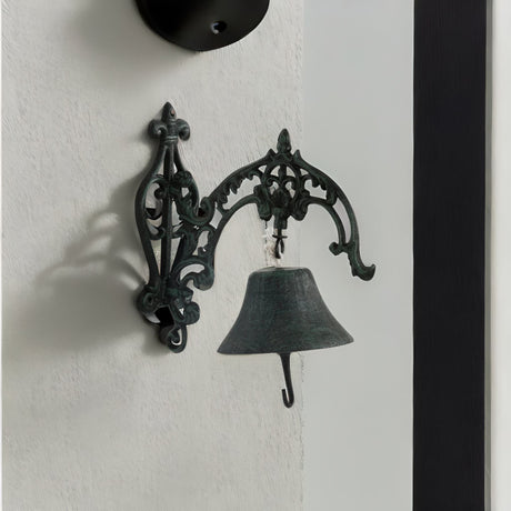 Nilkamal Ancient Orient Large Door bell (Black)