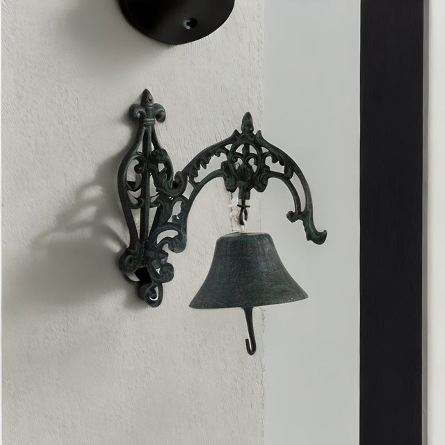 Nilkamal Ancient Orient Large Door bell (Black)